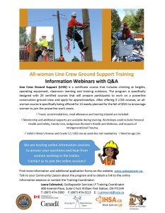 All Women Line Crew Ground Support Training